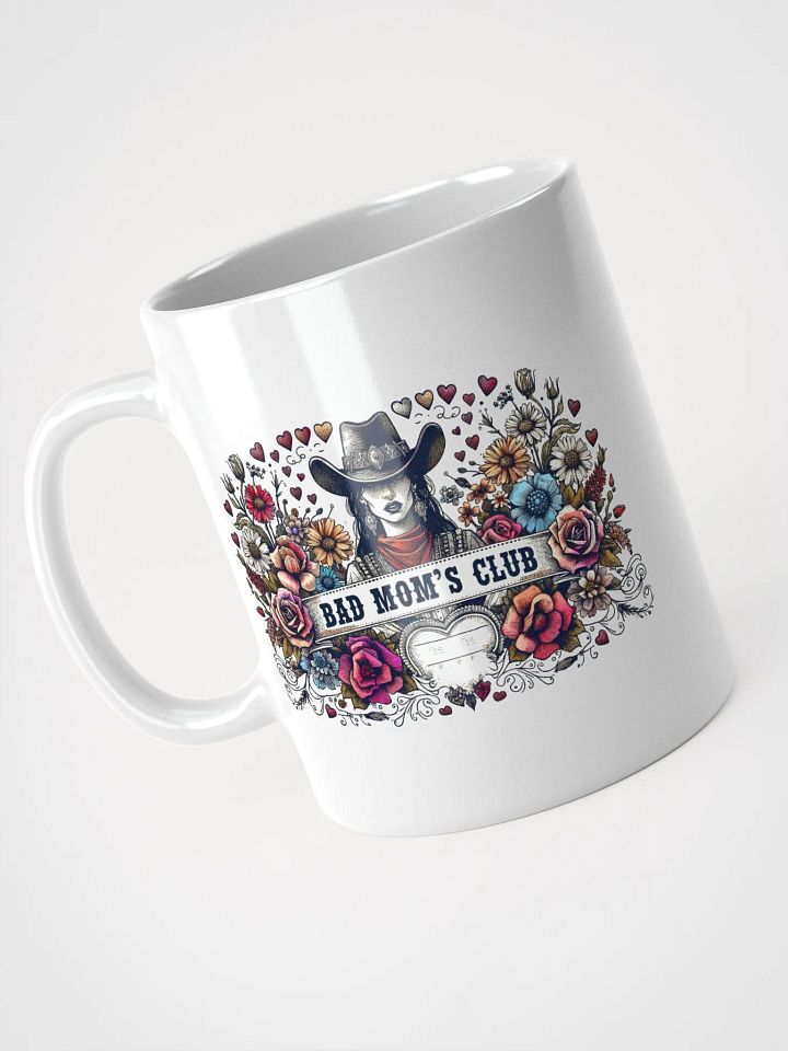 Bad Mom's Club Floral Mug product image (2)