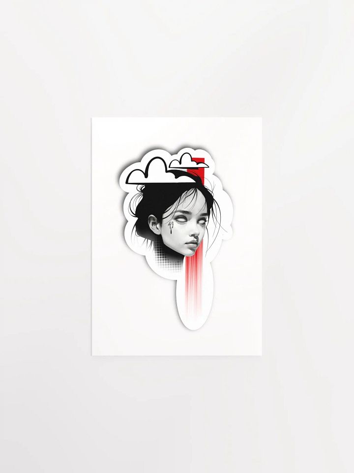 Print - "Darkness (always) says hello" product image (2)