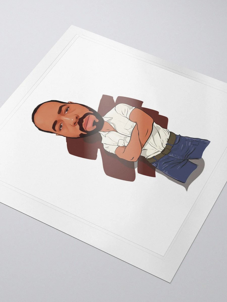 Morris Hayes Jr Portrait 3 Sticker product image (3)