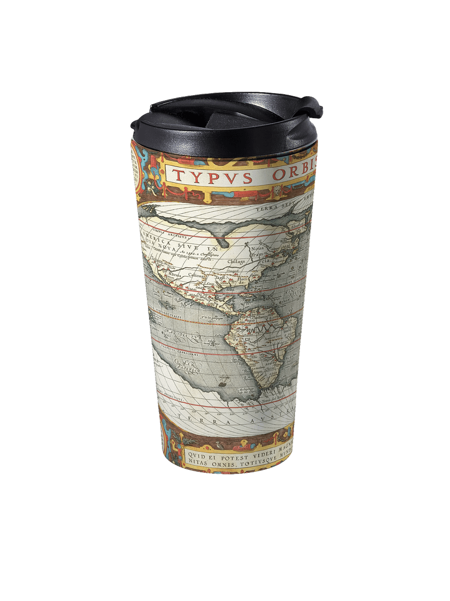 World Map. Stainless Steel Mug product image (2)