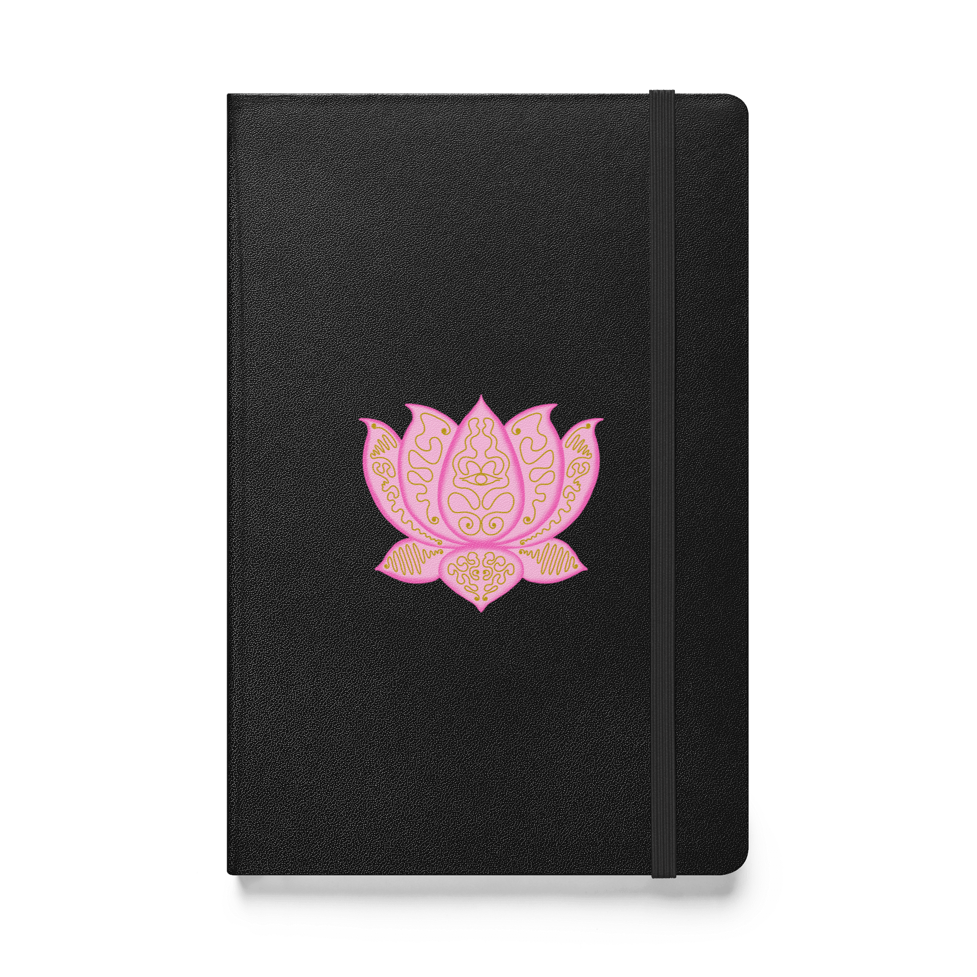 Golden Lotus Hardcover Journal product image (1)