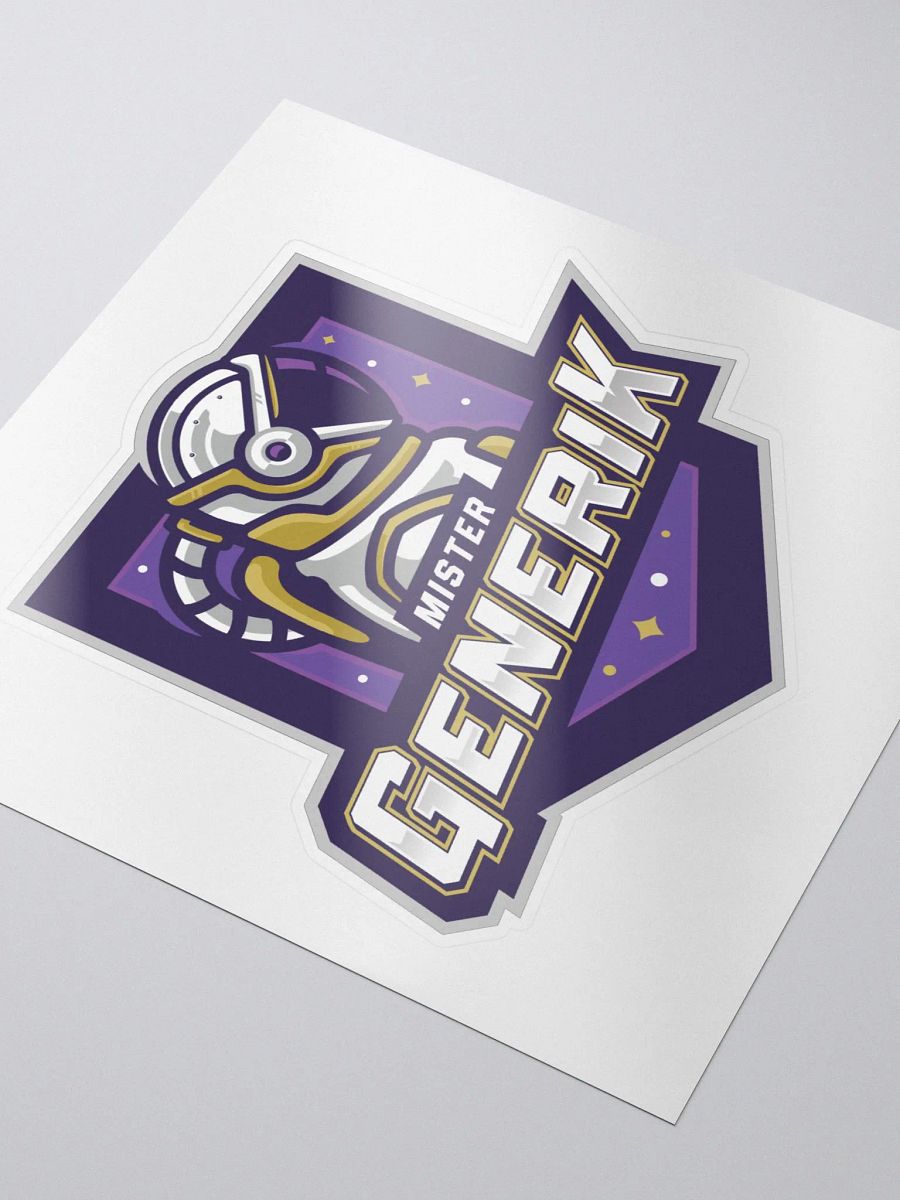 Mister Generik Shield Sticker product image (3)