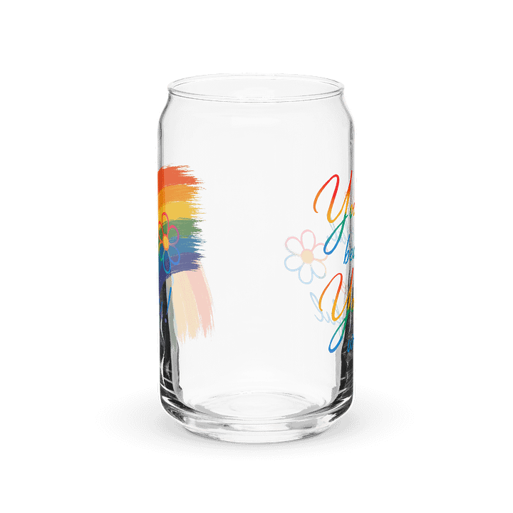 You Are You - Pride Affirmation Glass product image (1)