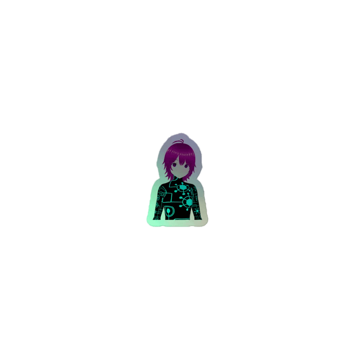 Cyber Vex Girl Sticker product image (1)