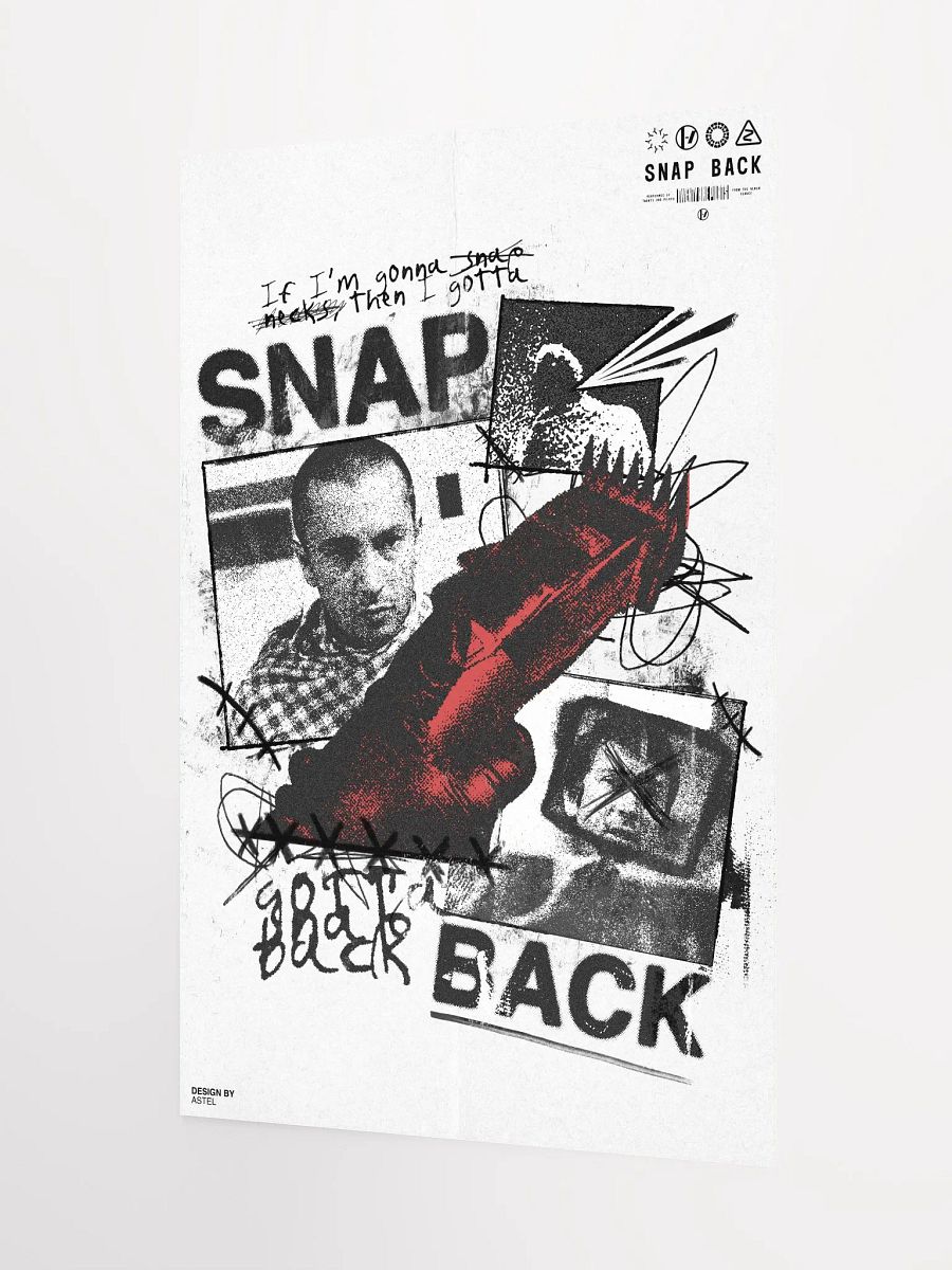 Twenty One Pilots - Snap Back Poster (RED CLIPS VERSION) product image (4)