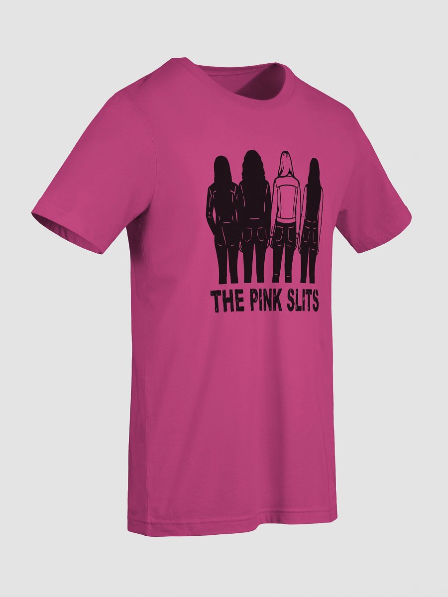 The Pink Slits supersoft silhouette tee (pink or white) product image (9)