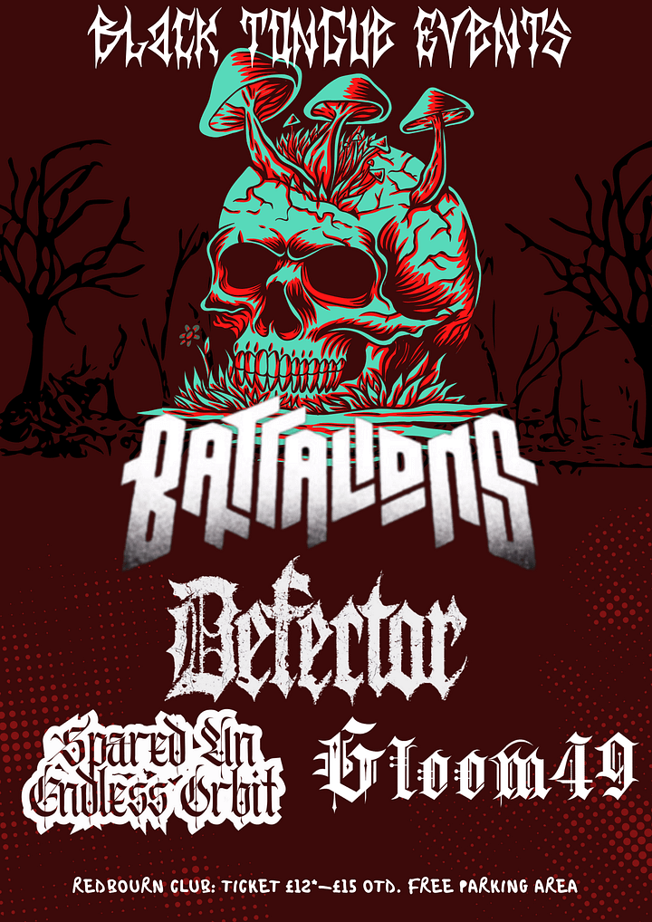 🎟️ Battalions & Defector UK – Live at the Redbourn Club Early Bird Ticket product image (2)