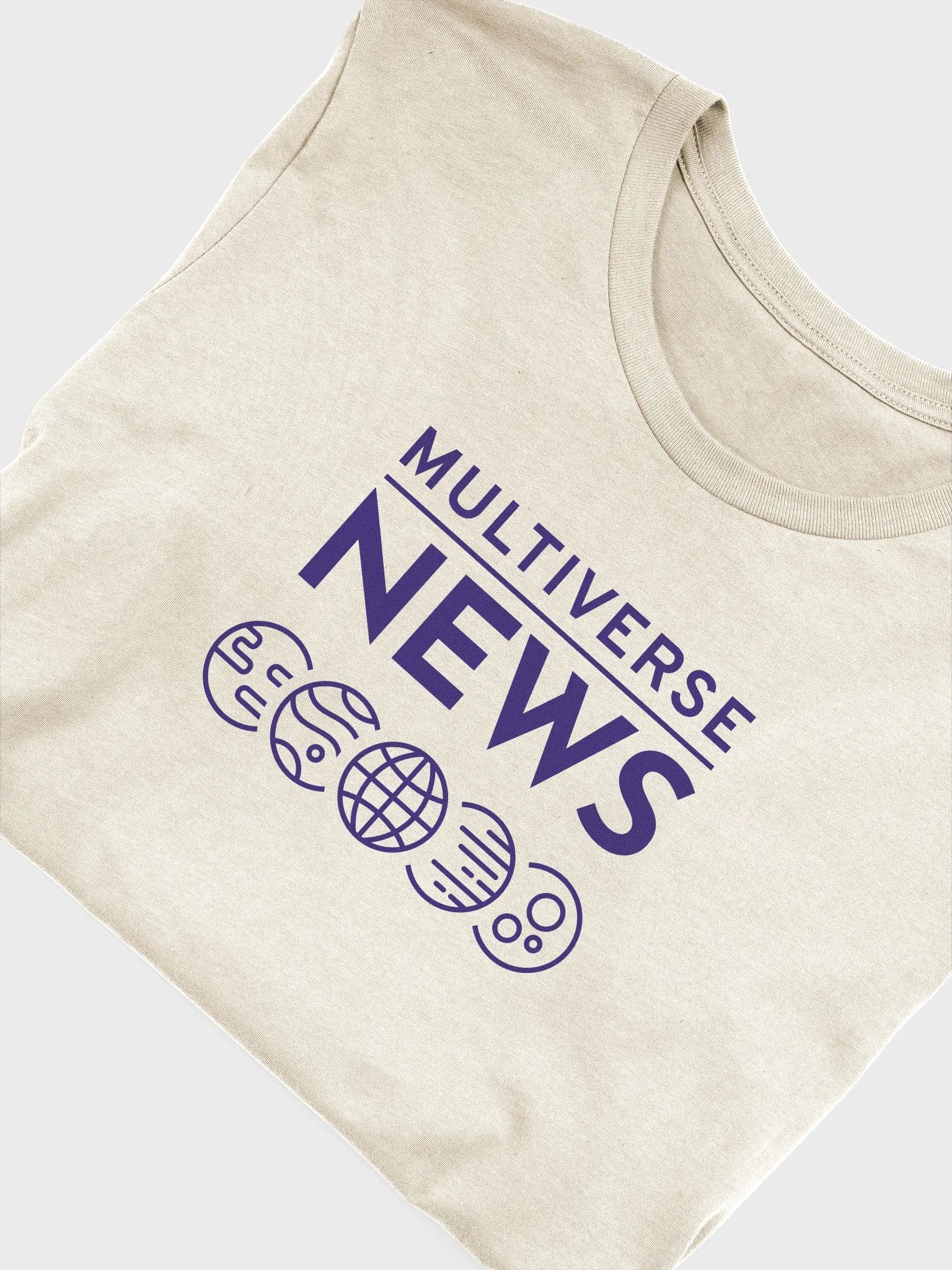 Multiverse News T-Shirt (Cream) product image (5)