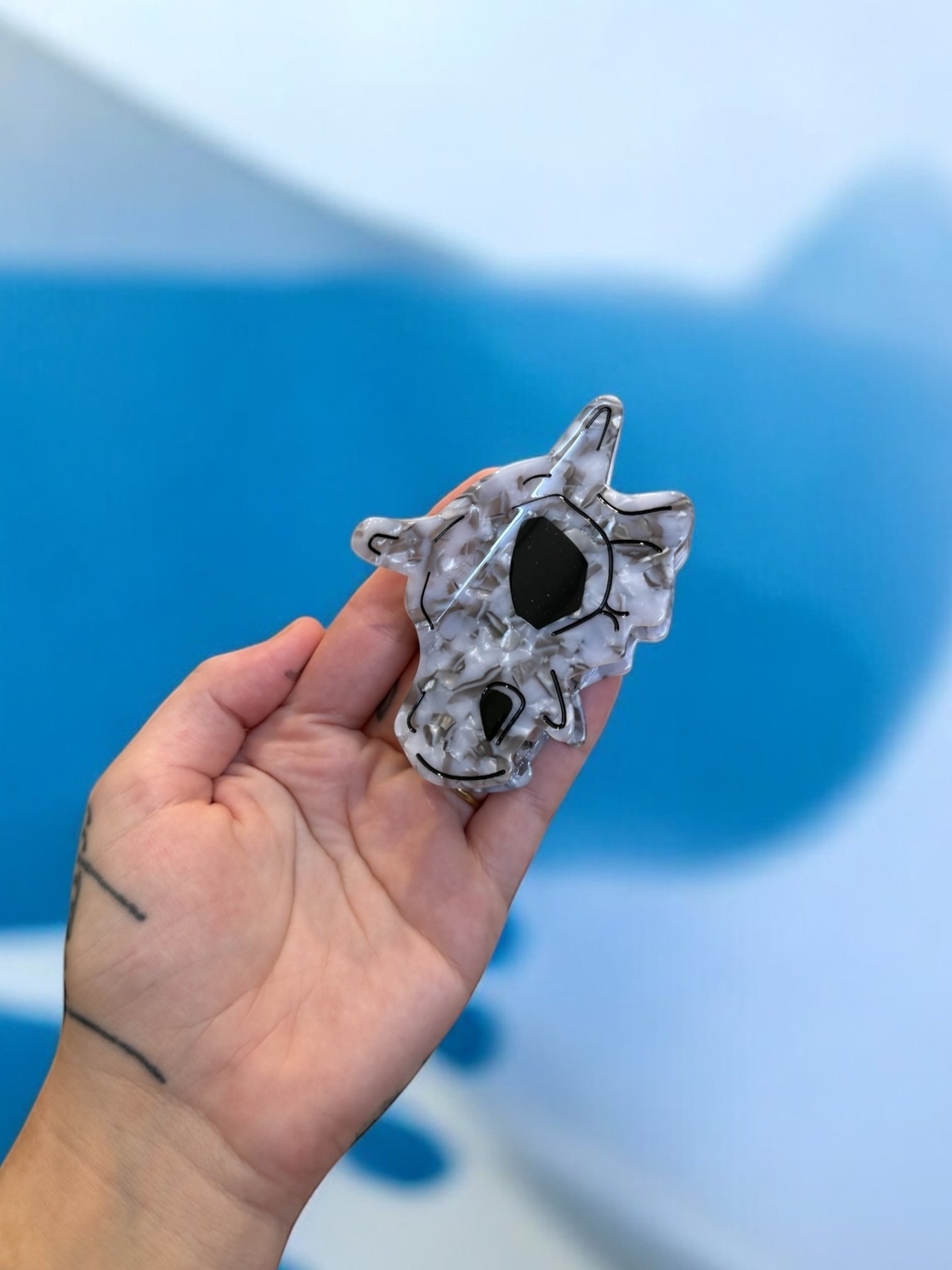 B-GRADE CUBONE HAIR CLAW product image (1)