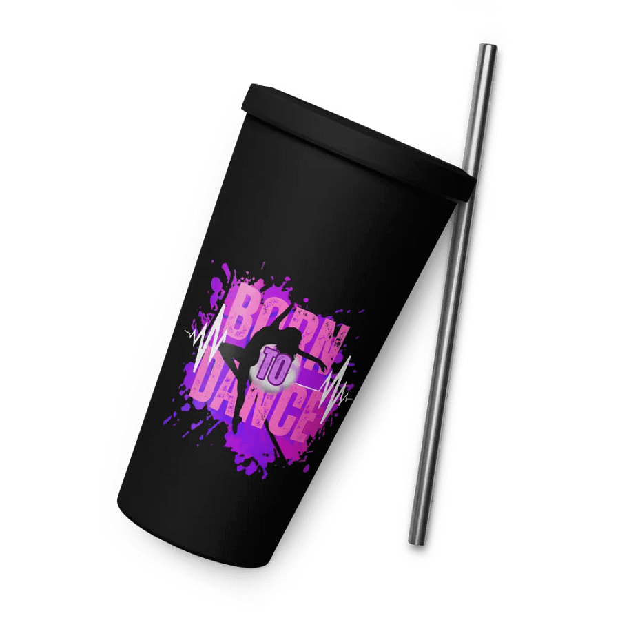 Create Greatness + Born to Dance Vibrant Beats Her Silhouette Insulated Tumbler product image (48)
