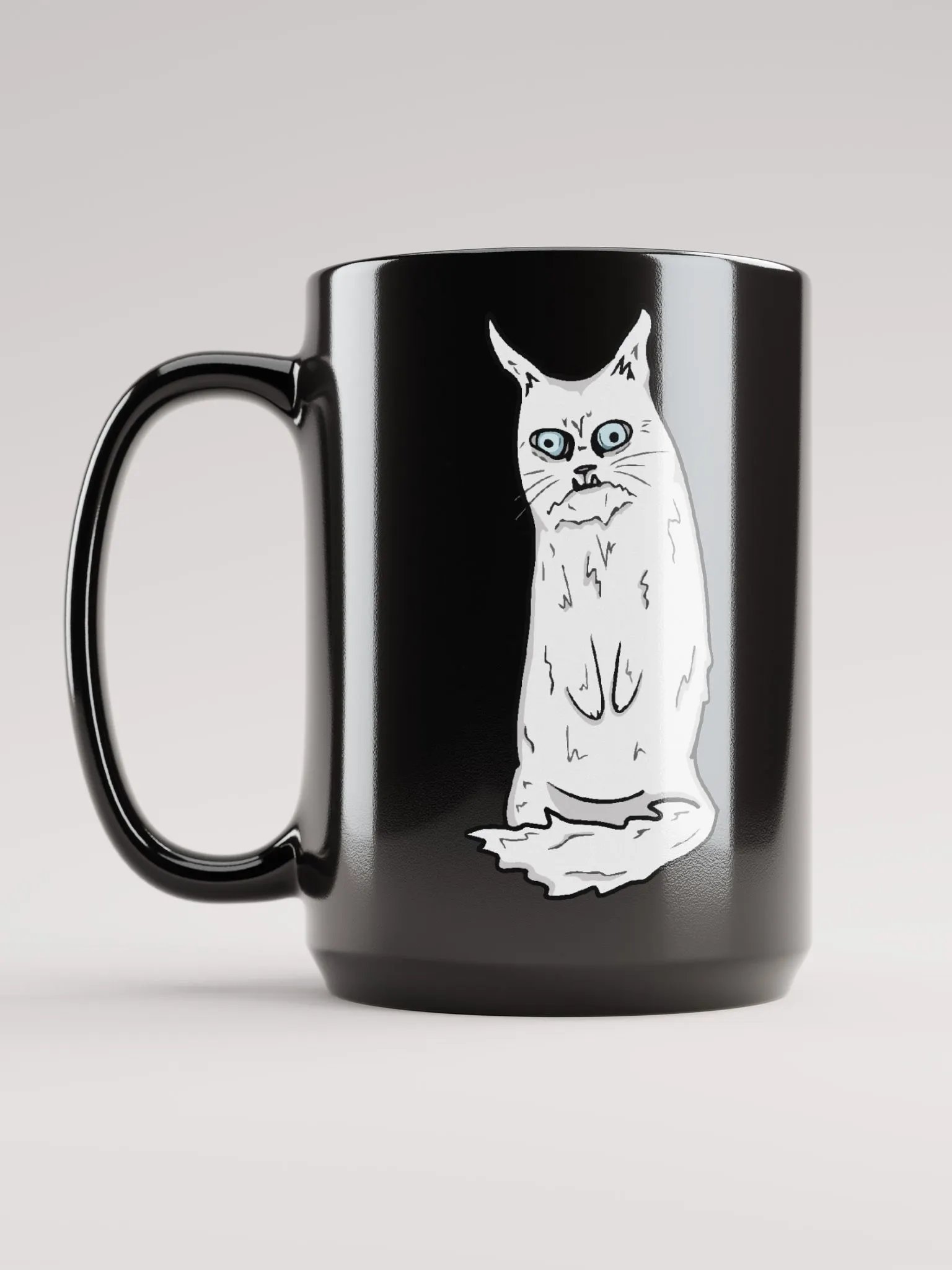 WEIRD FUCKIN CAT MUG product image (6)