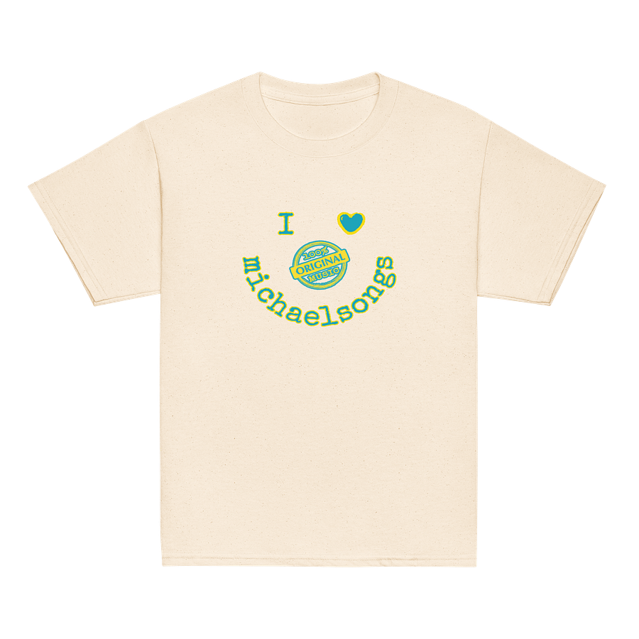 NEW!! youth-sized tee with smiley logo product image (1)