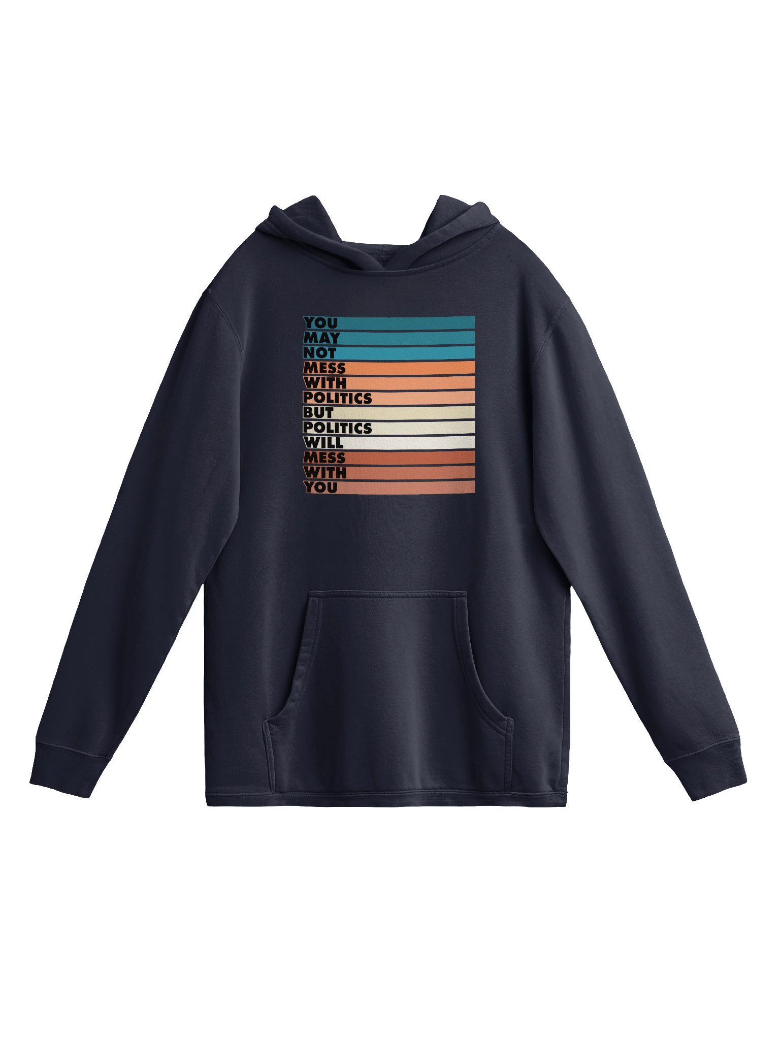 Mess With Politics (Bars) - Hoodie product image (2)