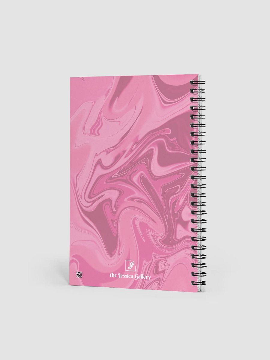Cute Swirl Dotted Spiral Notebook product image (4)