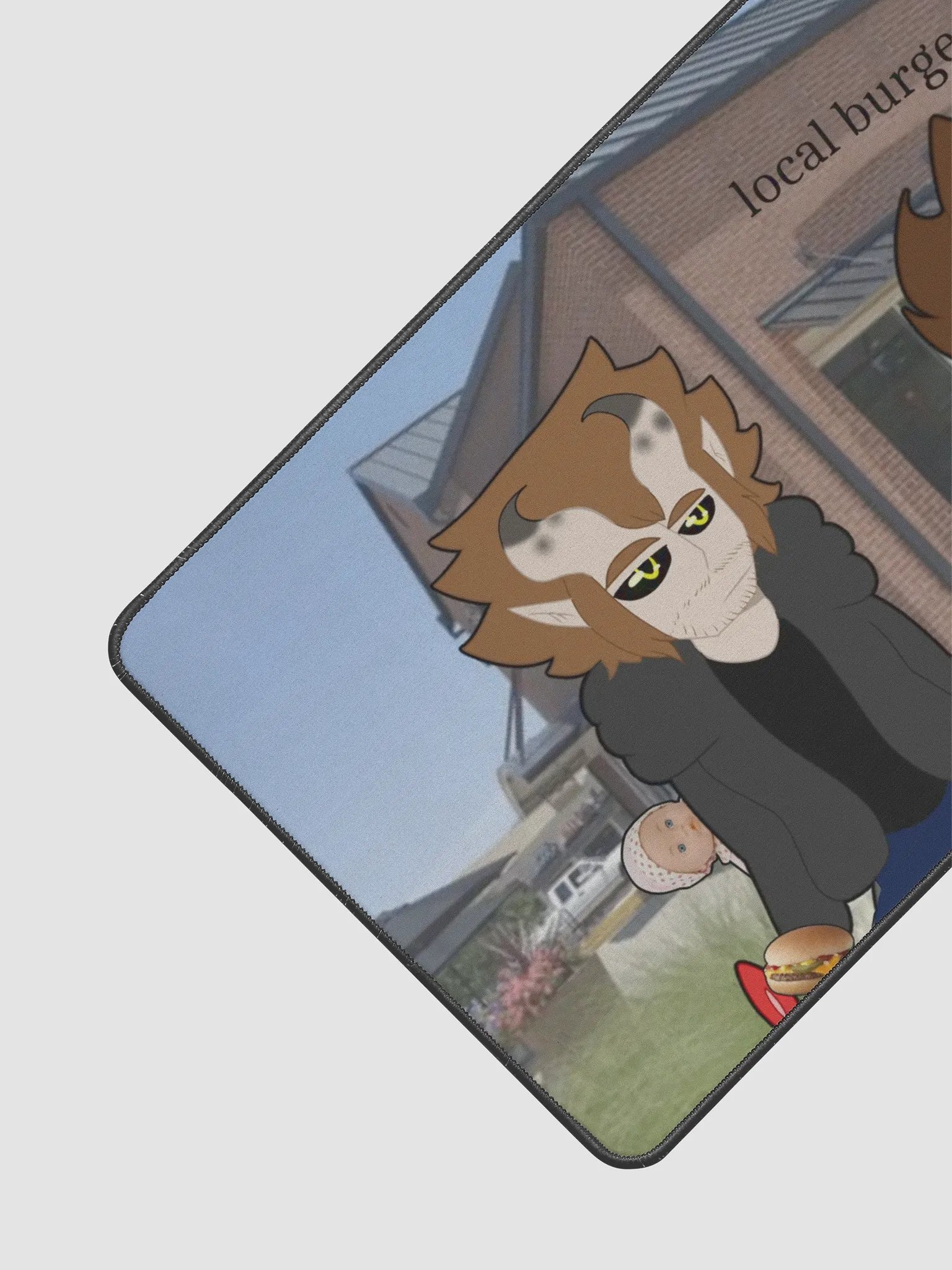 THE ASSLYUM: Local Burger Mart Bois Playmat product image (2)