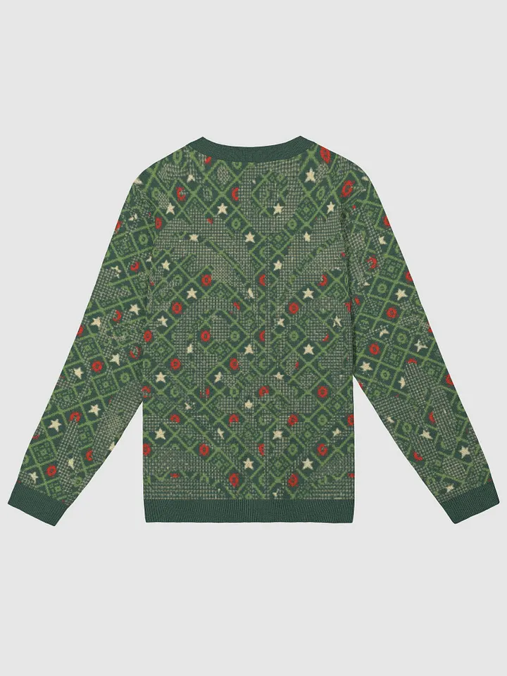 Customizable 4-Color Jacquard Crewneck Sweater product image (2)