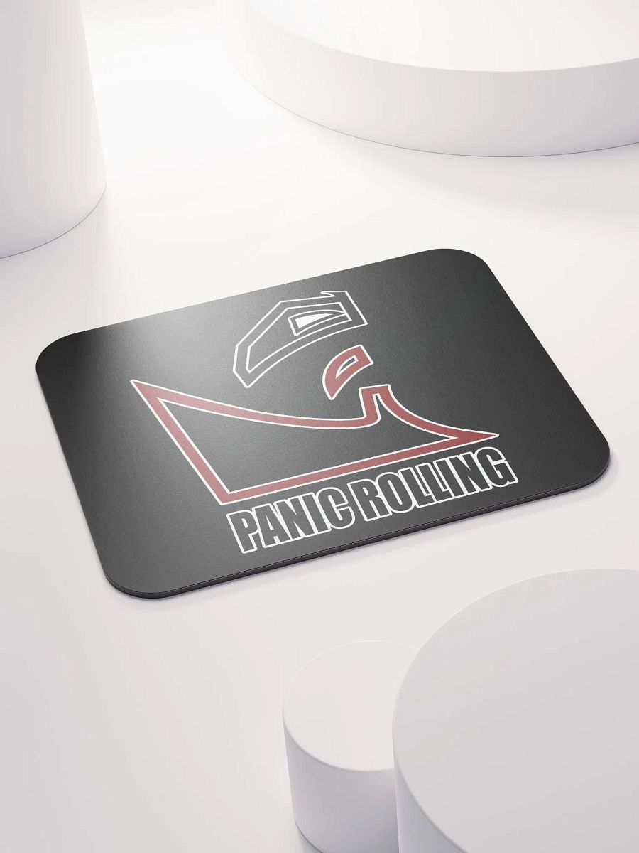 Panic Rolling Logo Black Mouse Pad product image (4)