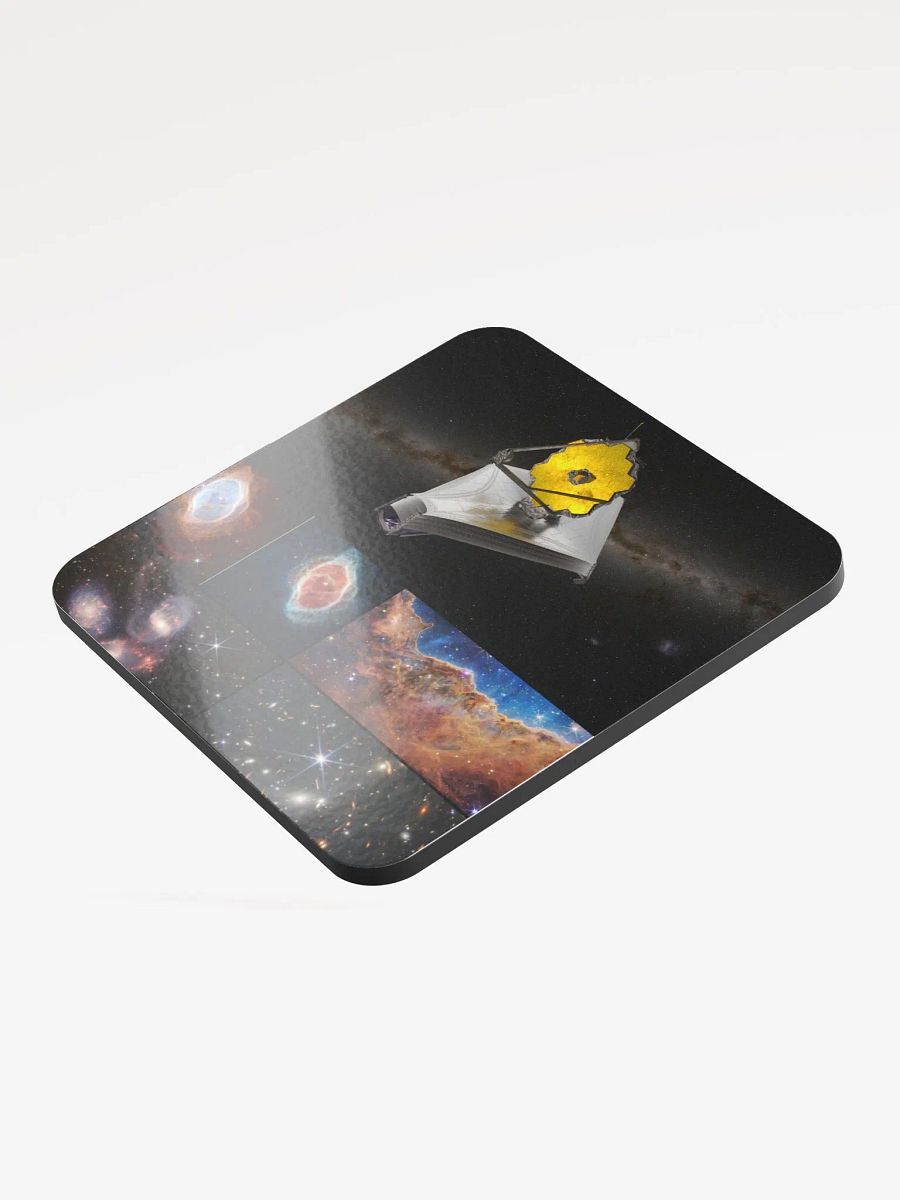 JWST ASTRO Glossed Cork Coaster: product image (3)