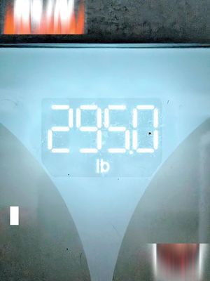 #WeighInWednesday results...weghed in at 295.0 lbs. That's down 2.3 lbs this week! In total, I am down 28.1 lbs total since Nov 27, 2024, with 75.0 lbs to go! #weightlossjourney