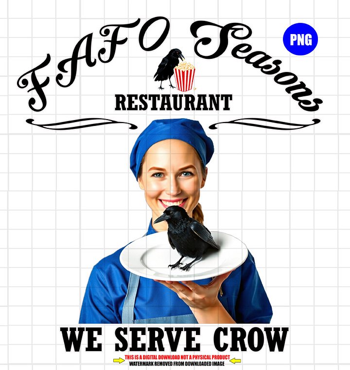 FAFO Seasons Restaurant Digital Art Print Download product image (1)
