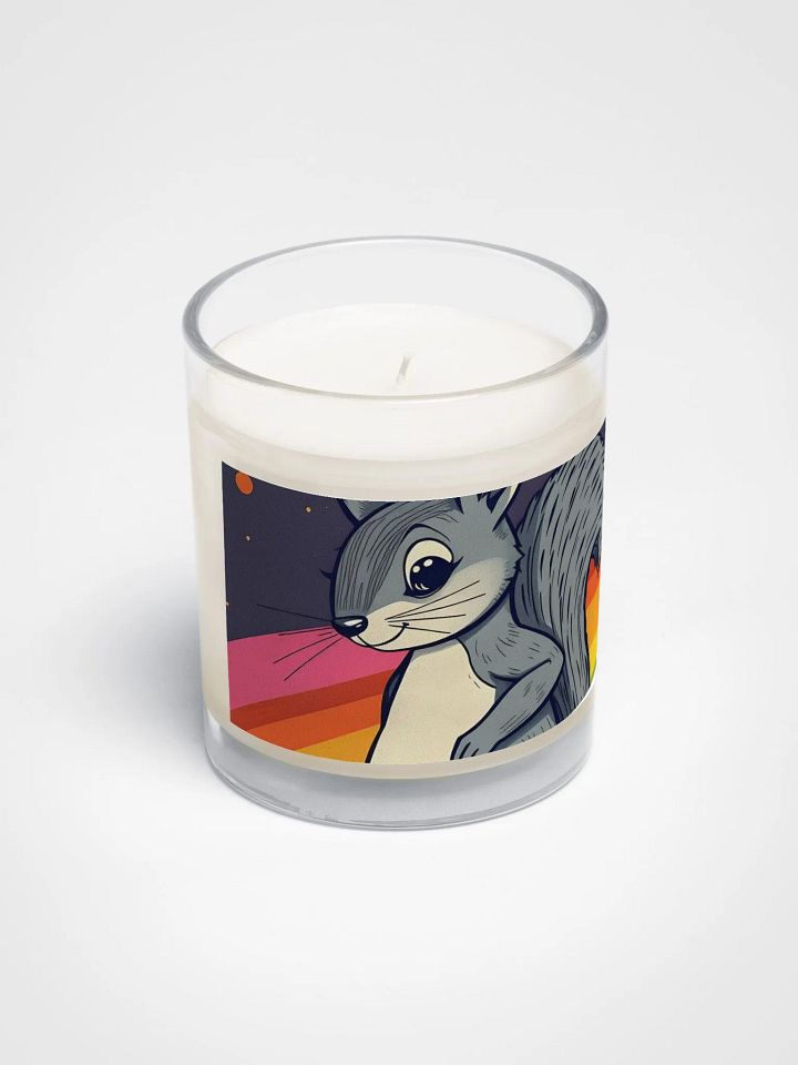 Rainbow Squirrel Soy Wax Candle product image (2)