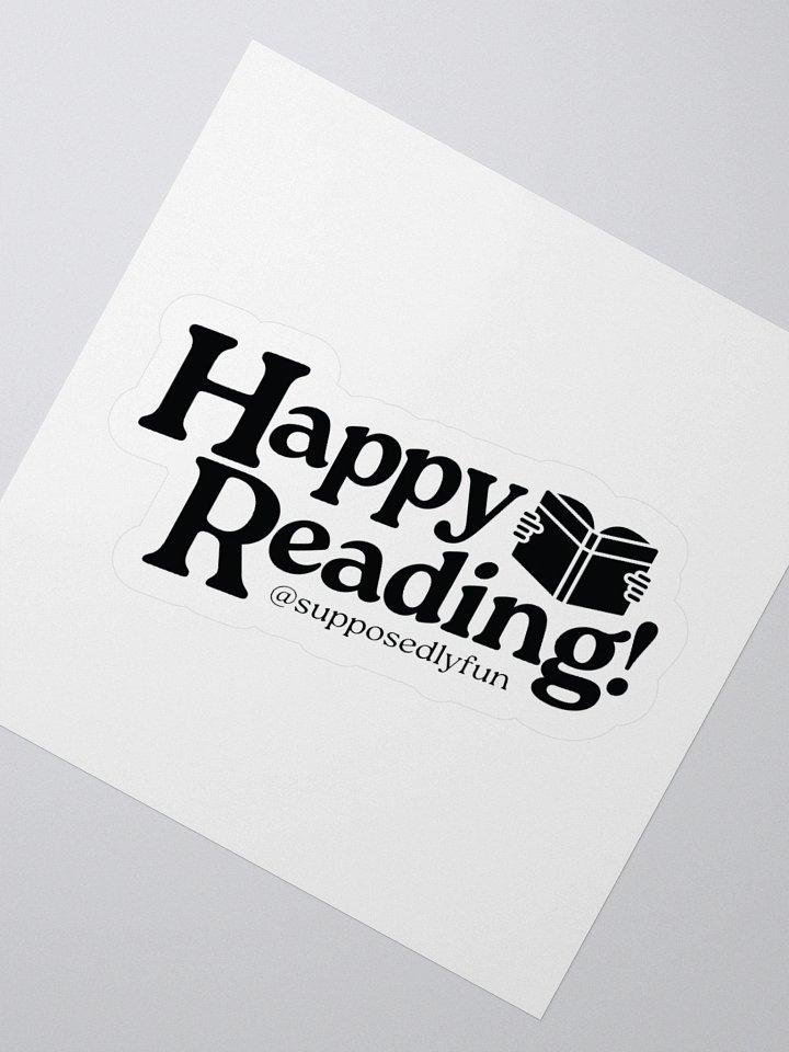 Happy Reading Sticker product image (5)