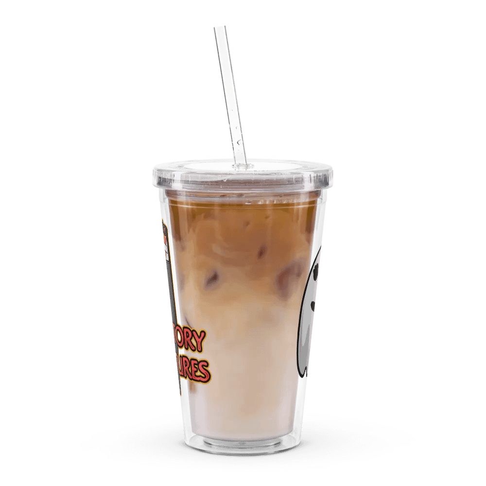 Meter with ghost Double Wall Clear Plastic Tumbler (16 oz) product image (8)