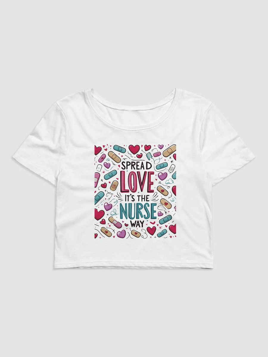 NURSE LOVE BAND-AID Crop Tee product image (1)