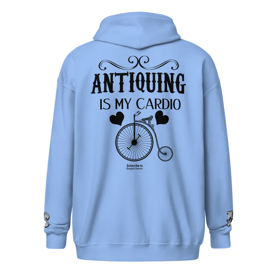 ANTIQUING IS MY CARDIO (Zipper Hoodie) product image (4)