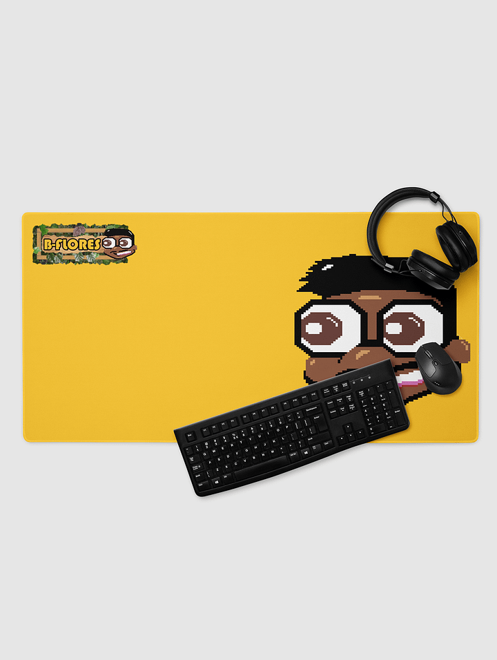 B-Flores Gaming mouse pad - Yellow product image (2)