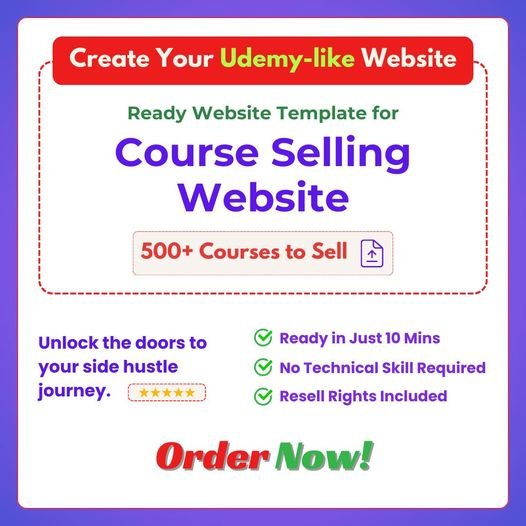 Start your Courses Selling website (Udemy Clone) WP with 627+ Courses product image (3)