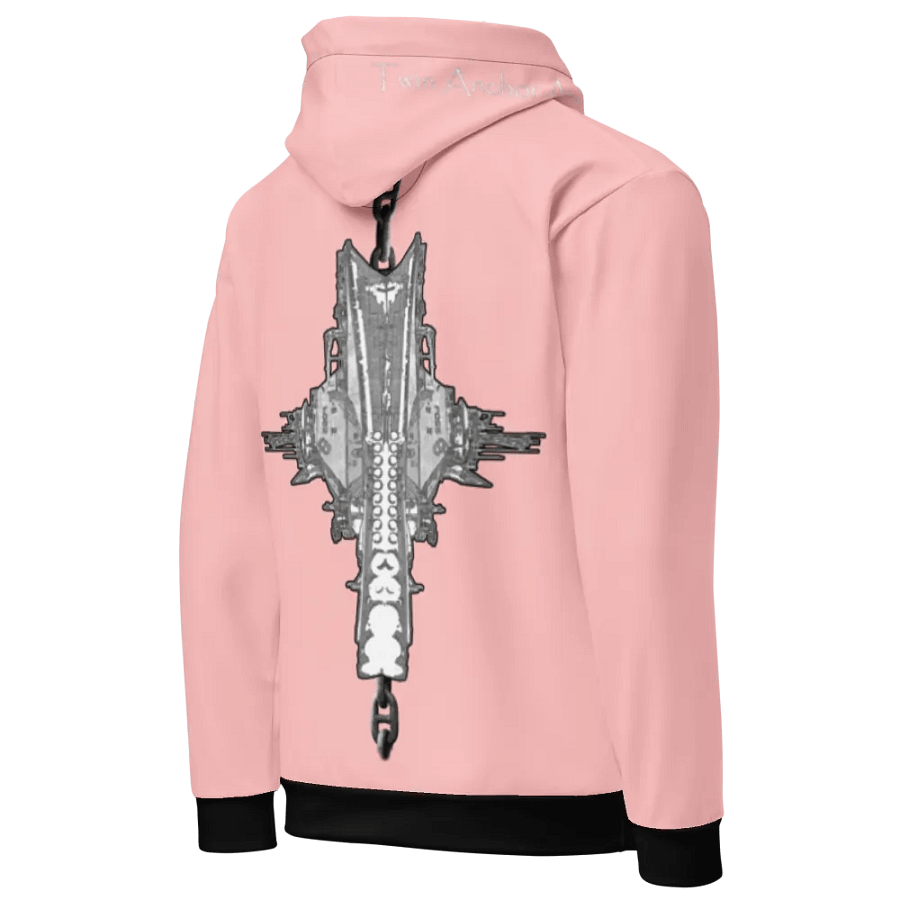 Pink Foss double tug Sketch Hoodie product image (10)