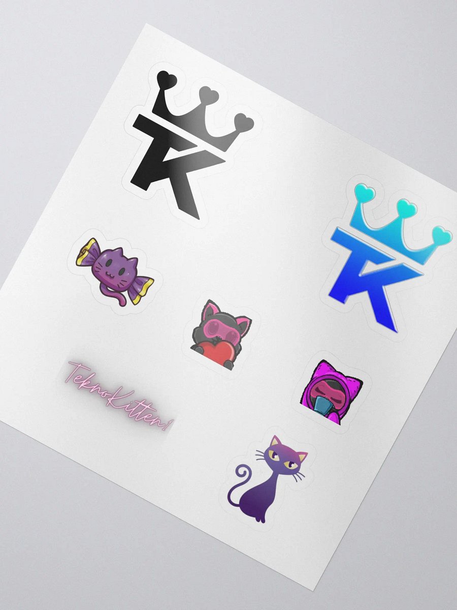 Teknokitten1 stickers product image (2)