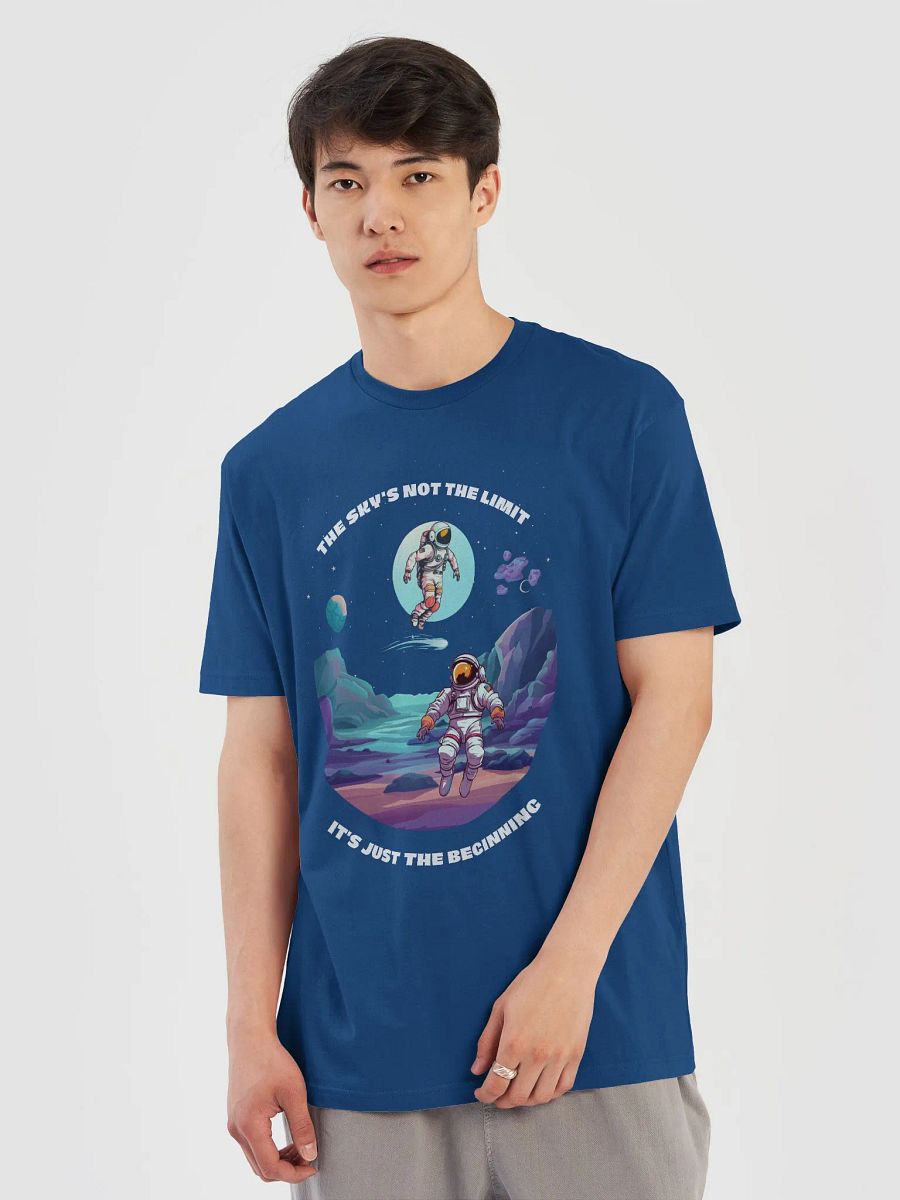 Blue T-shirt for Men product image (5)