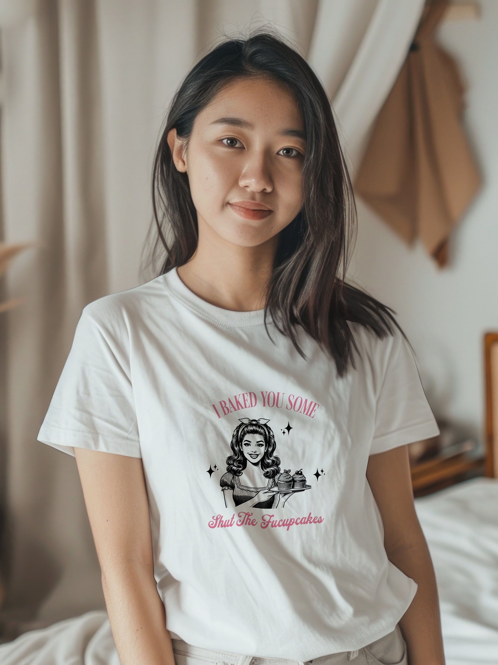 I Baked You Some Shut The F*cupcakes T-Shirt product image (1)