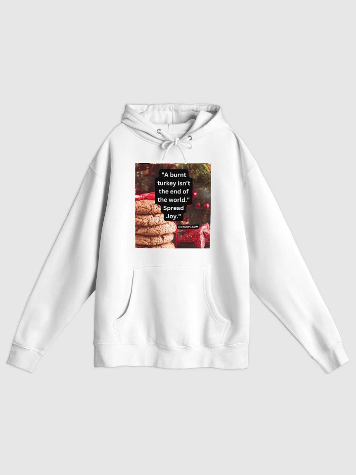 the "A burnt turkey isn’t the end of the world" DADDYPLUGIN exlusive HOODIE product image (1)