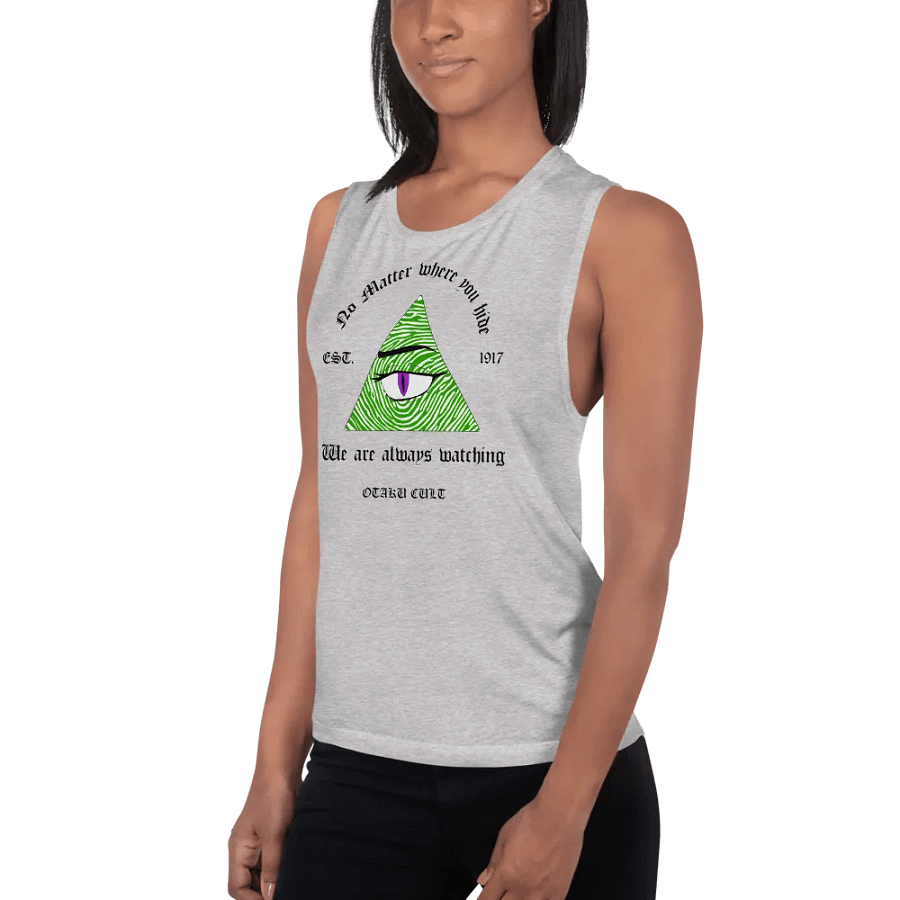 Copy of Otaku Cult (Black Text) Womens Muscle Tank Top product image (10)
