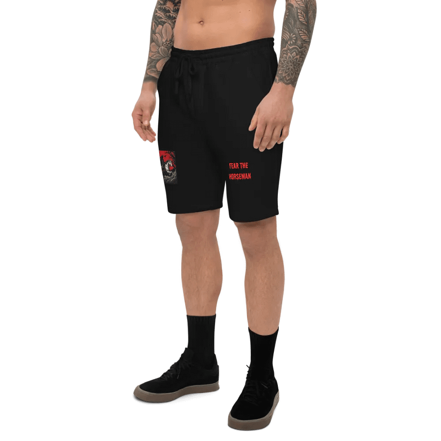 Fear The Horseman fleece shorts product image (4)