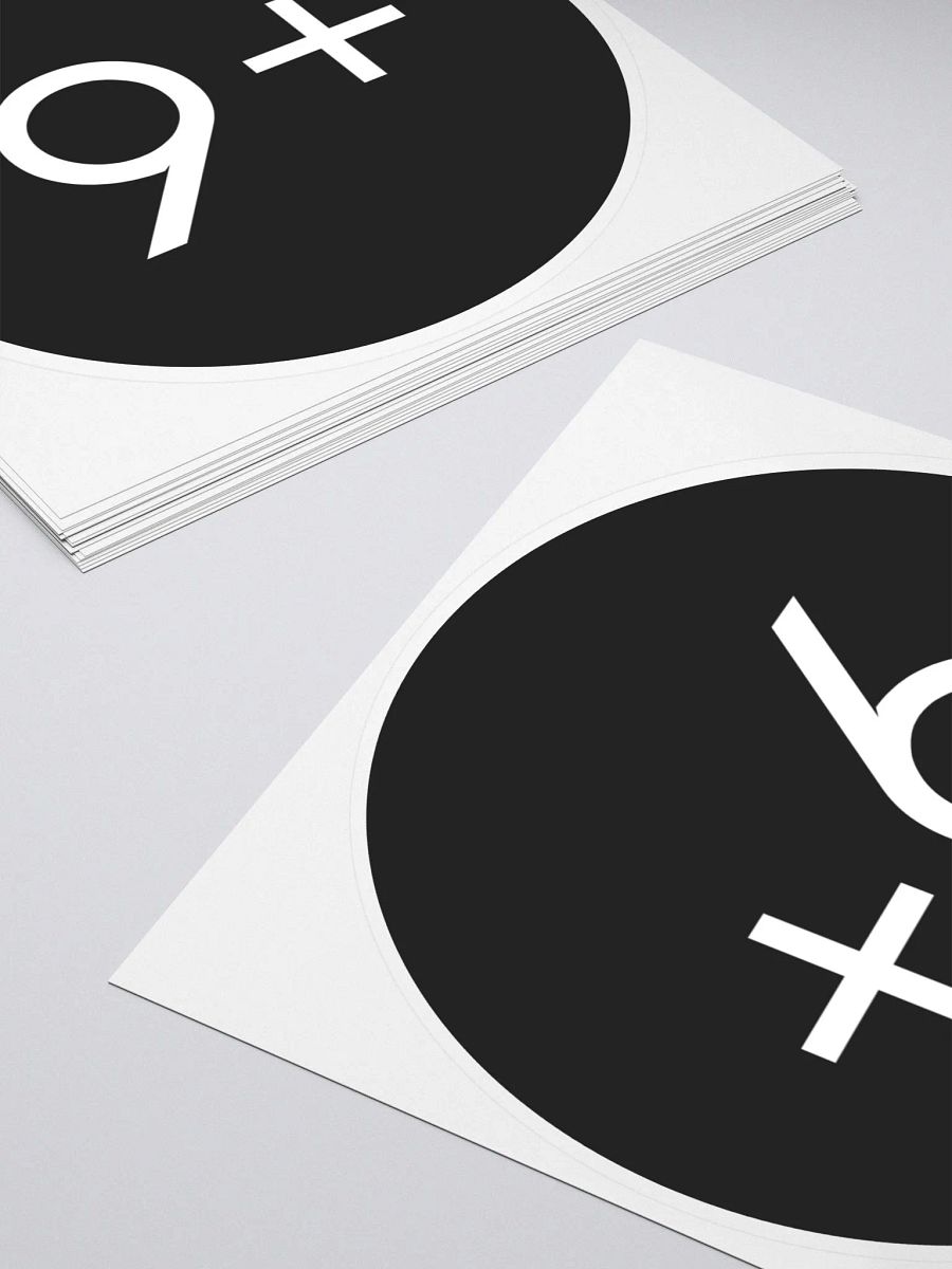 +6 logo sticker product image (4)