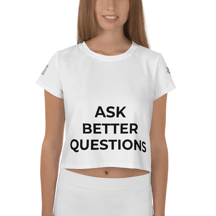Assignment Edition Crop Tee - Ask Better Questions product image (1)