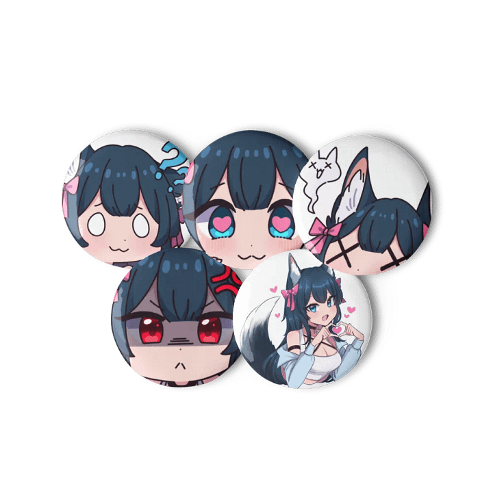 Blue Fox Badges - Pack 2 product image (2)