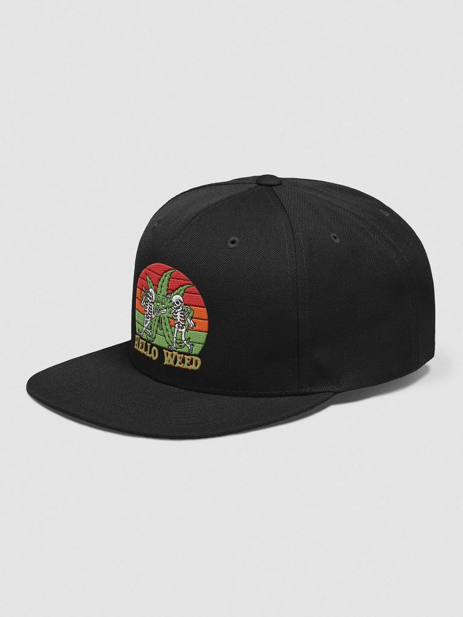 Playful Skeleton Snapback Cap product image (14)