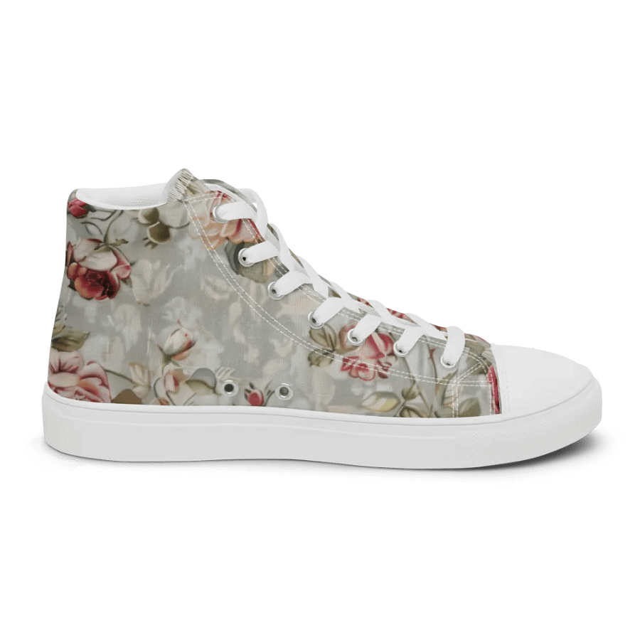 Vintage Rose Garden High Tops product image (8)