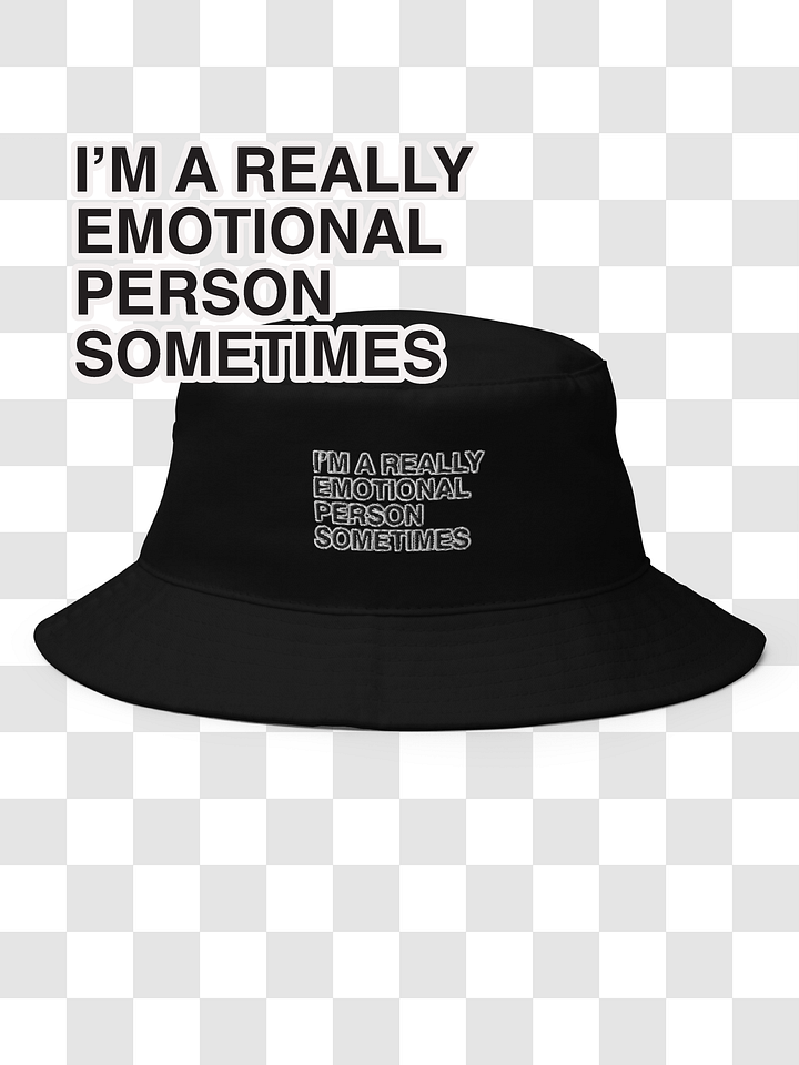 Emotional Person Bucket Hat product image (5)