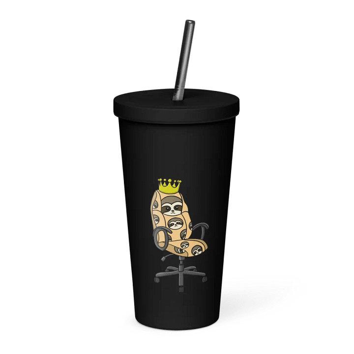 Insulated Tumbler with a Straw - Chair product image (1)