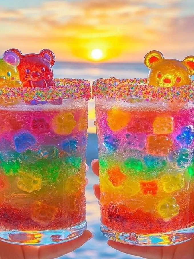Gummy Bear Fizz [Alcoholic] Beverage Recipe product image (1)