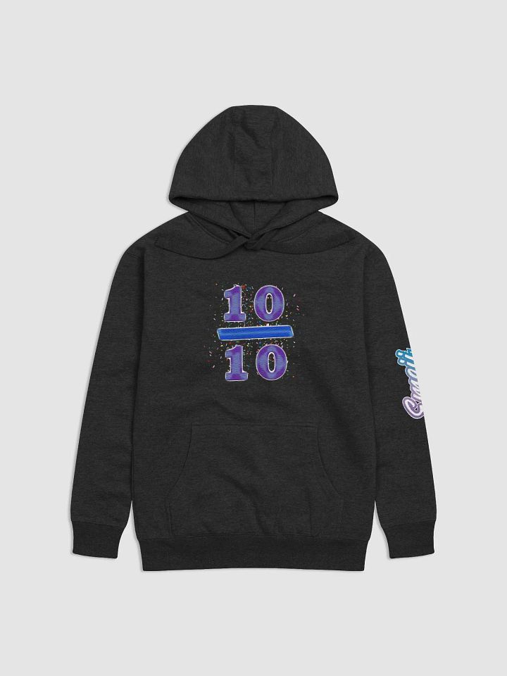 ''10/10'' Sweat à capuche premium unisexe product image (1)