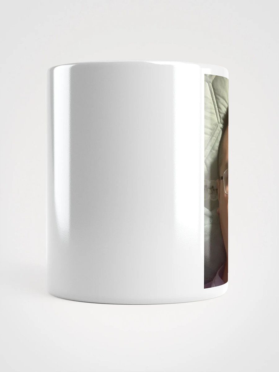White Glossy Mug : not happy product image (15)