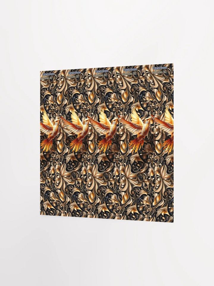 Hummingbird - 3D Stereogram Poster product image (6)
