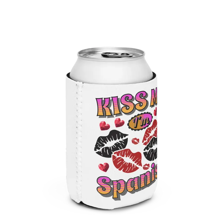 Kiss Me m Spanish Can Cooler product image (3)